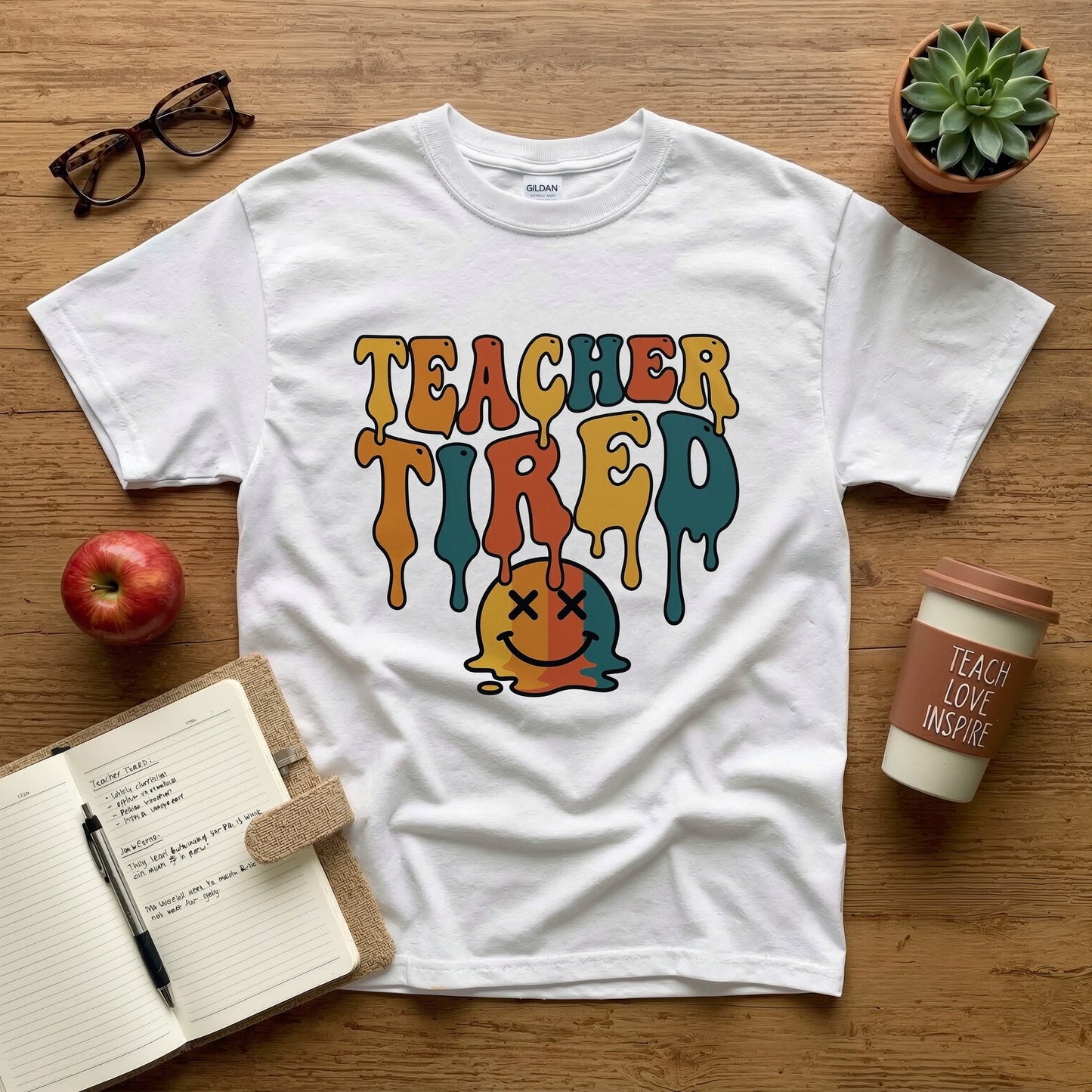 Teacher Tired Unisex Shirt, Unisex T-Shirt