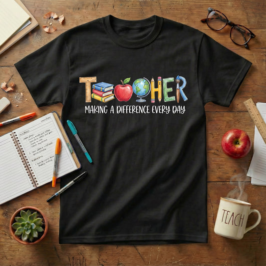 Teacher Making a Difference Tee