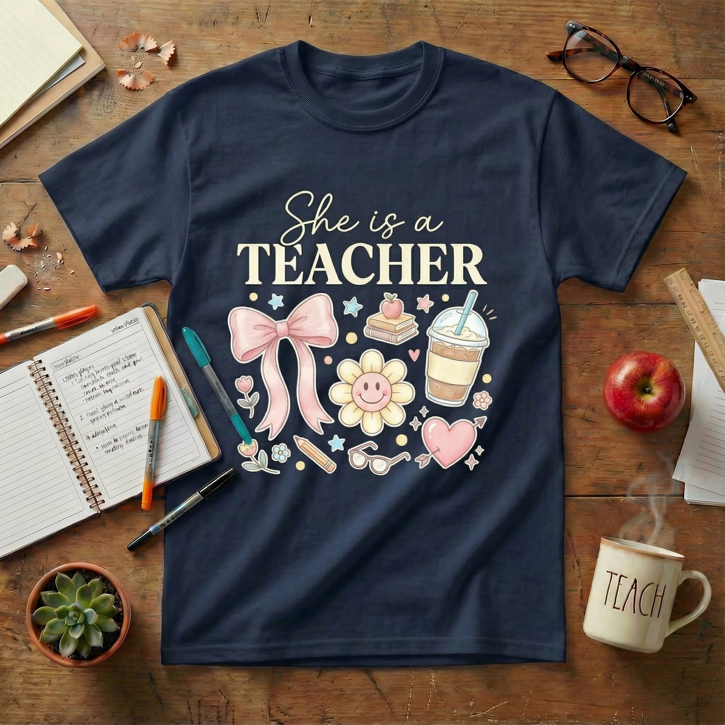 She Is a Teacher Tee