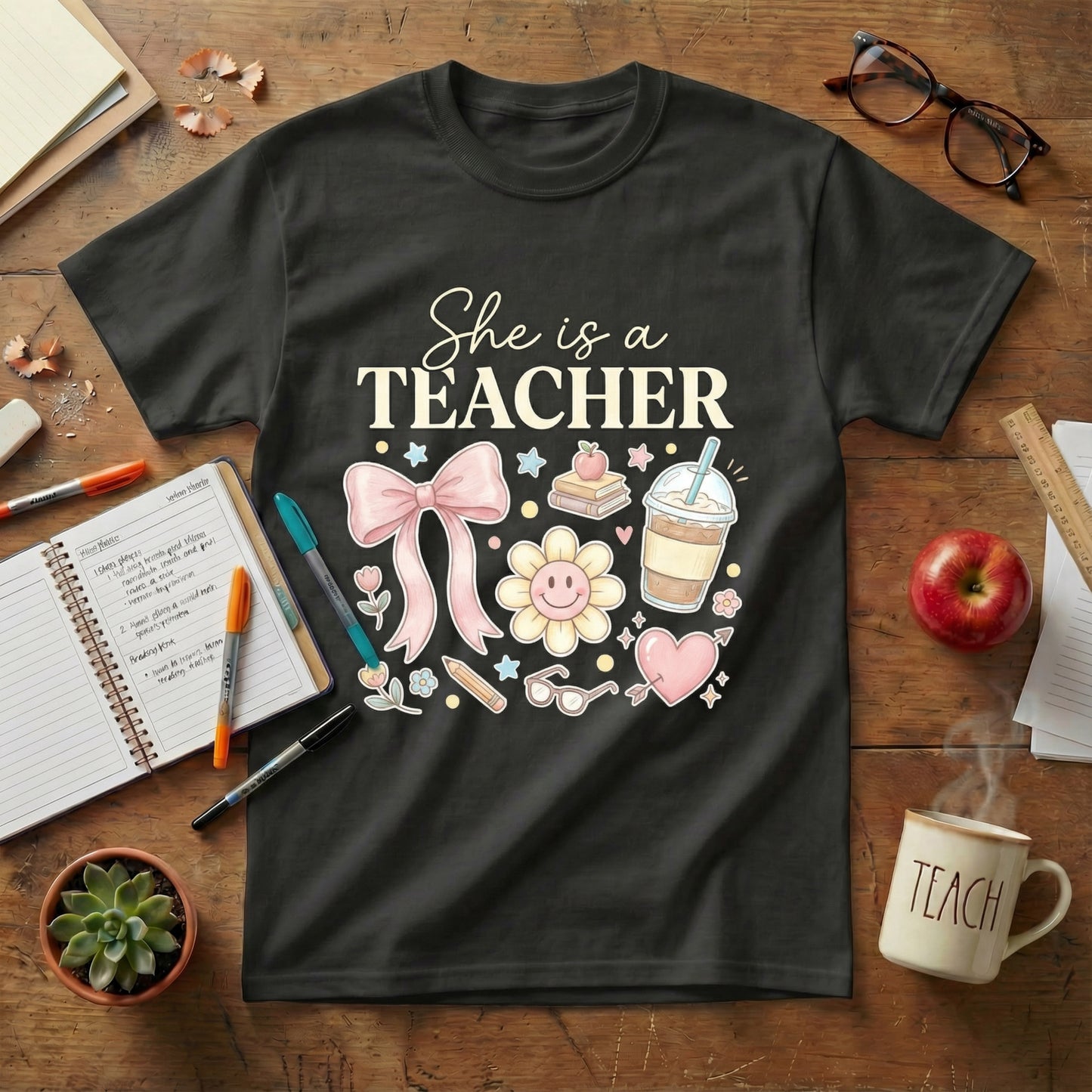 She Is a Teacher Tee