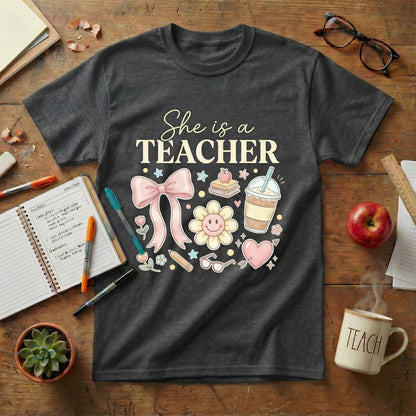 She Is a Teacher Tee