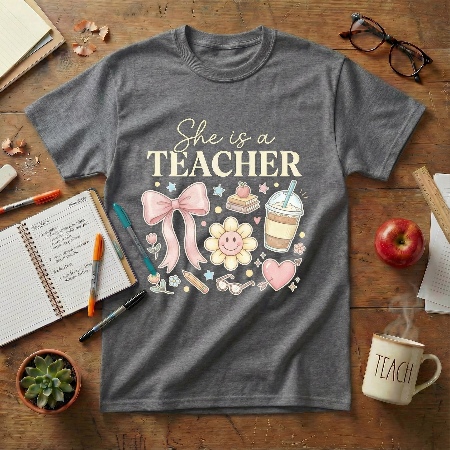 She Is a Teacher Tee