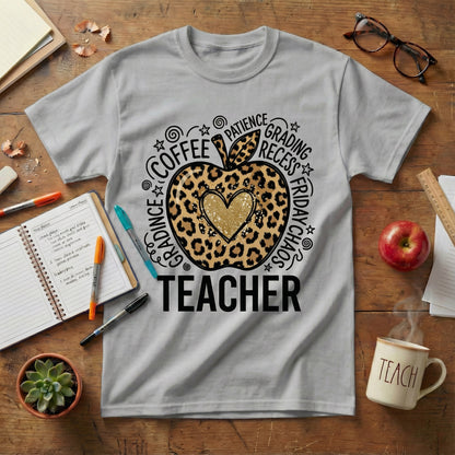 Coffee Patience Recess Tee