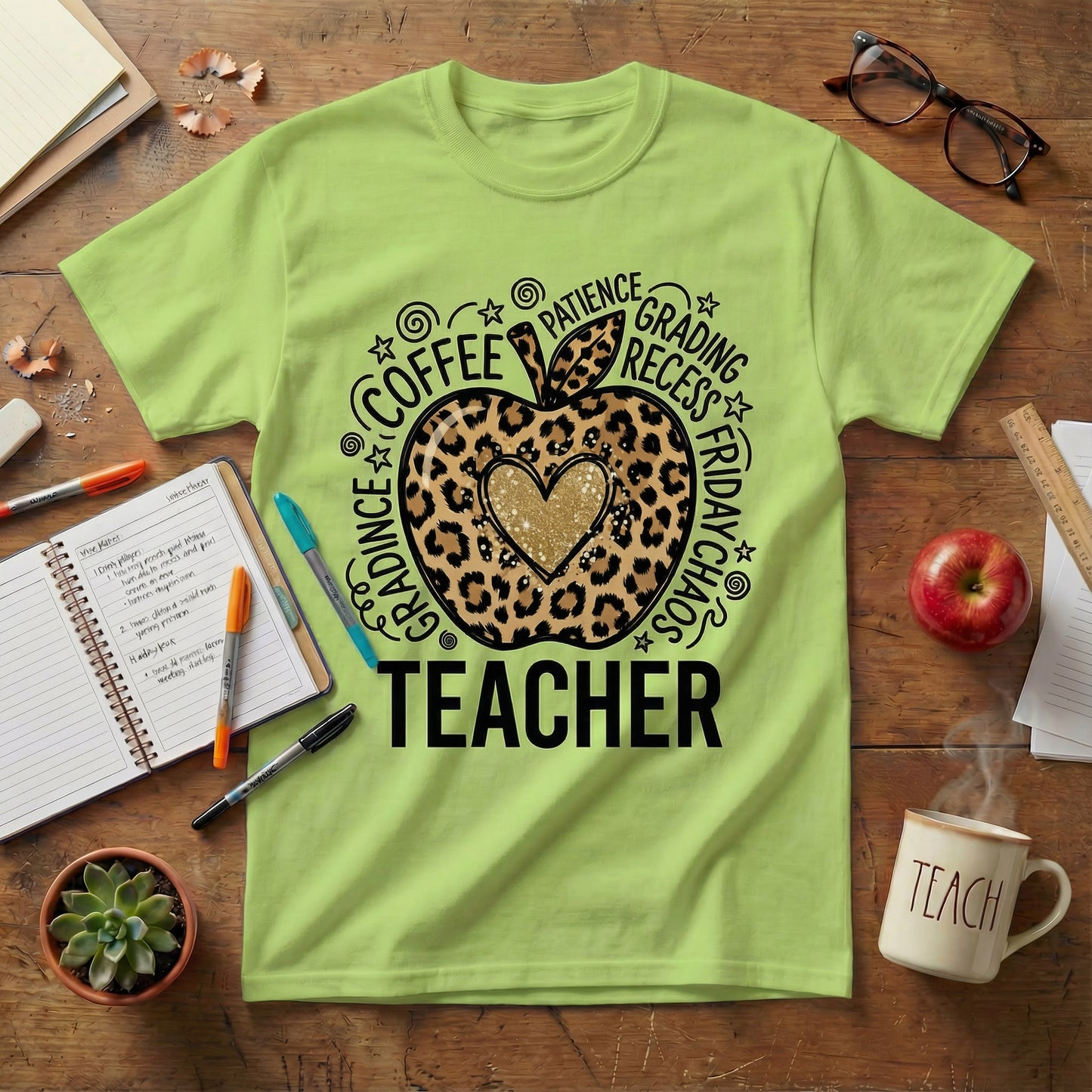 Coffee Patience Recess Tee