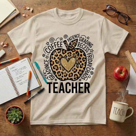 Coffee Patience Recess Tee