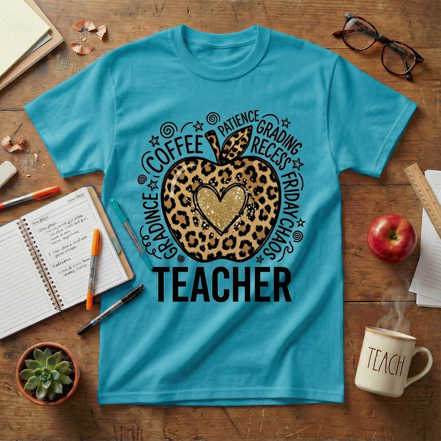 Coffee Patience Recess Tee