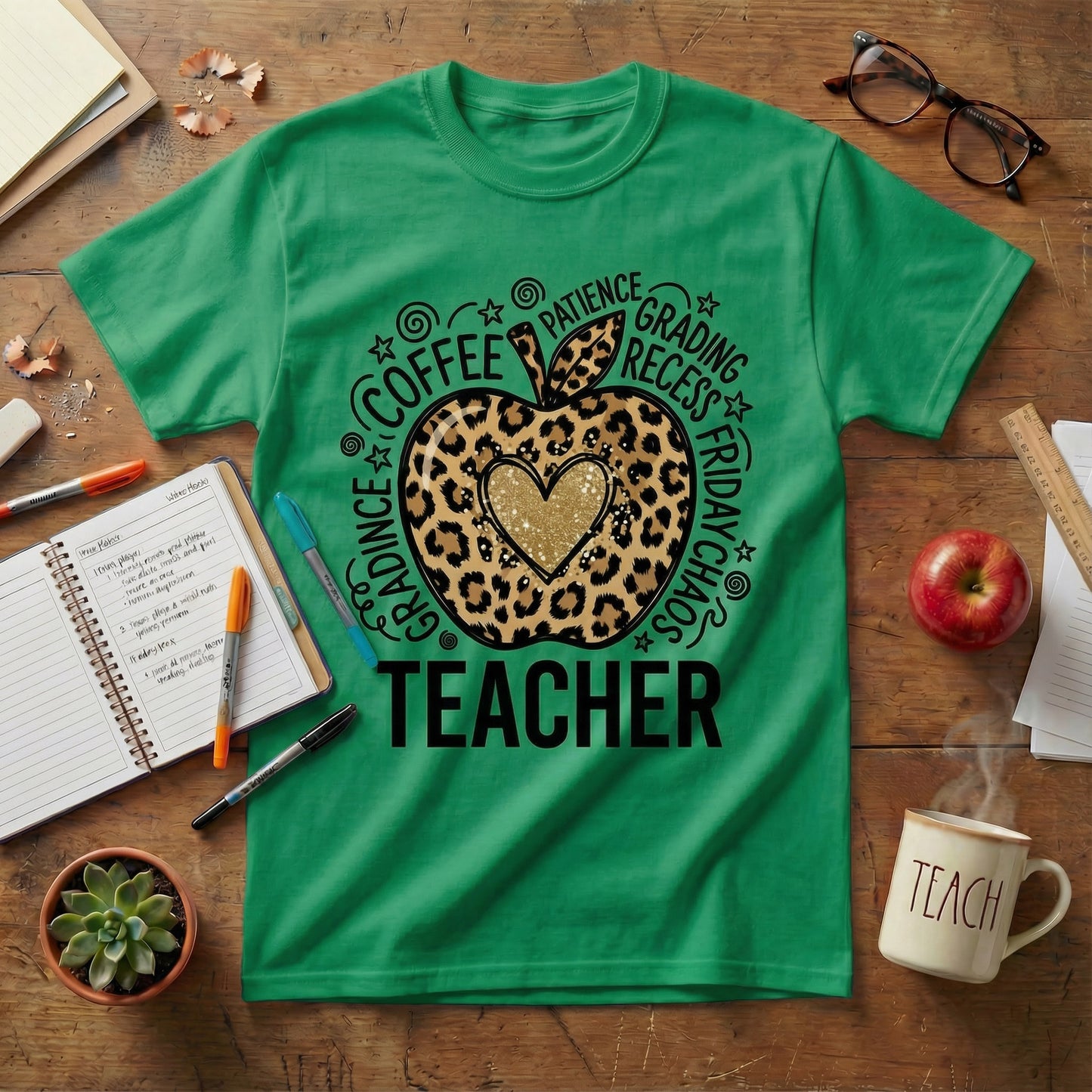 Coffee Patience Recess Tee