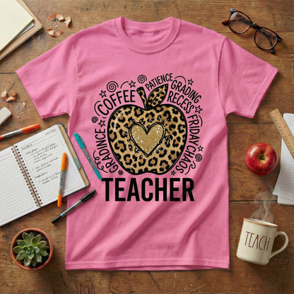 Coffee Patience Recess Tee