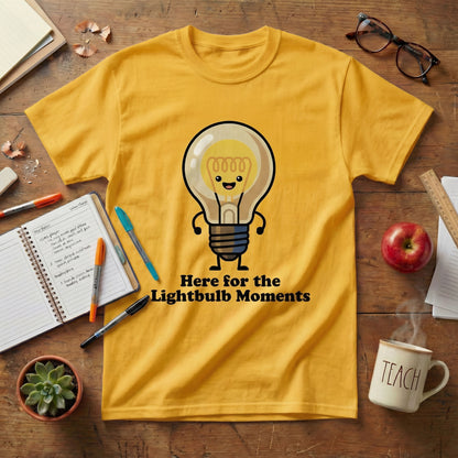 Lightbulb Moments Teacher Tee