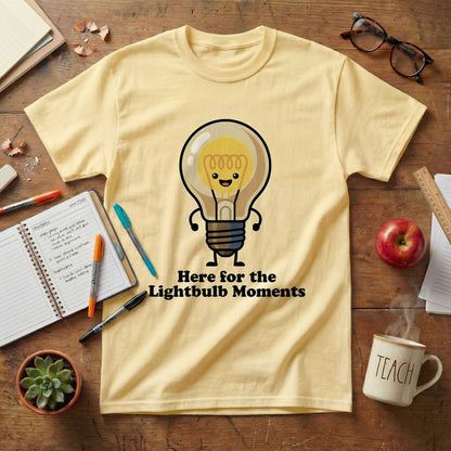 Lightbulb Moments Teacher Tee
