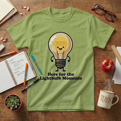 Lightbulb Moments Teacher Tee