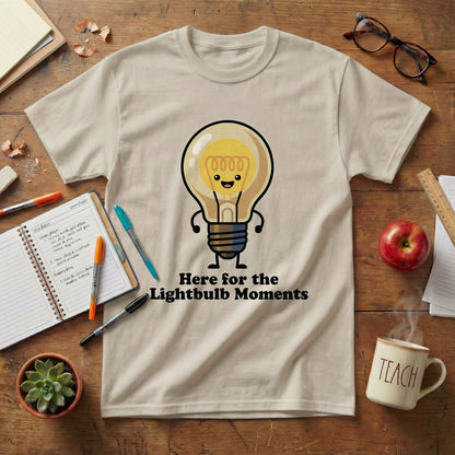 Lightbulb Moments Teacher Tee