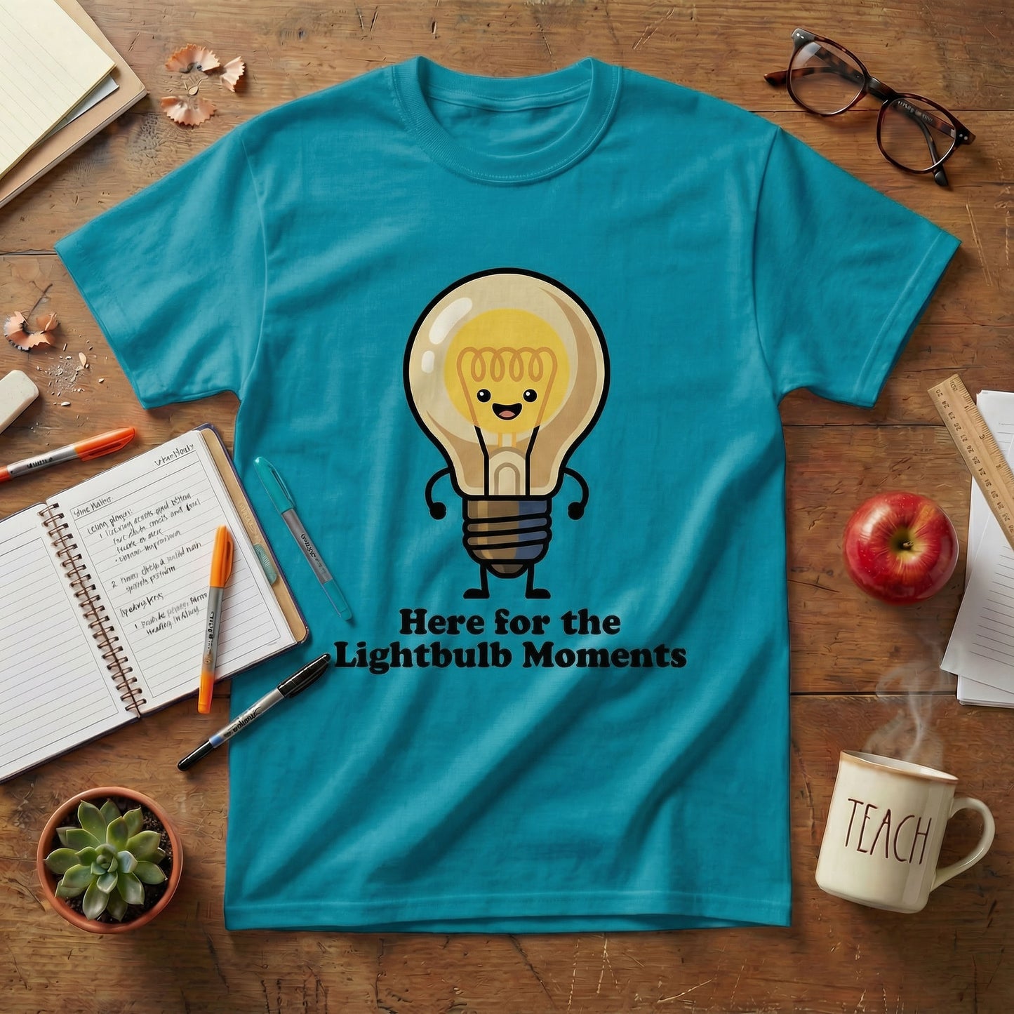 Lightbulb Moments Teacher Tee
