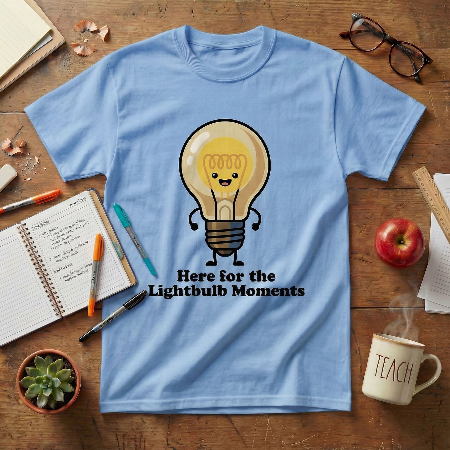 Lightbulb Moments Teacher Tee