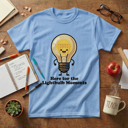 Lightbulb Moments Teacher Tee