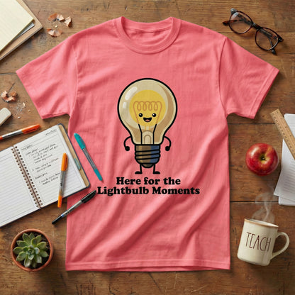 Lightbulb Moments Teacher Tee