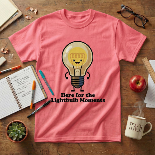 Lightbulb Moments Teacher Tee