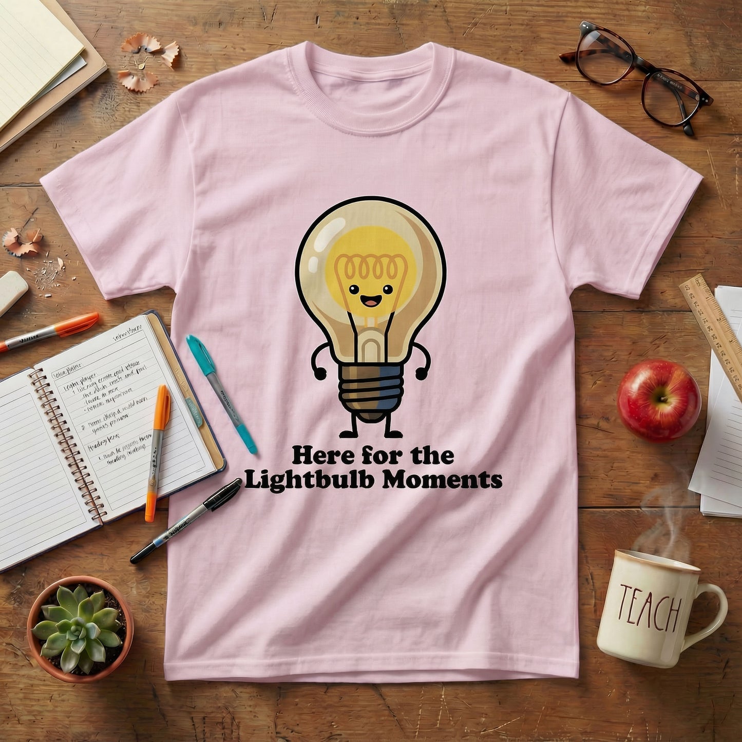 Lightbulb Moments Teacher Tee