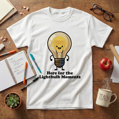 Lightbulb Moments Teacher Tee