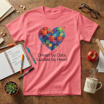 Driven by Data Teacher Tee