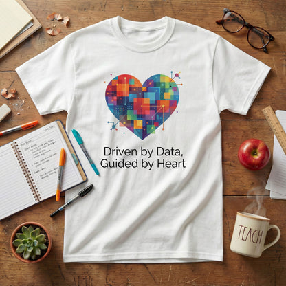 Driven by Data Teacher Tee