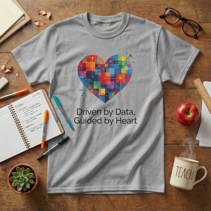 Driven by Data Teacher Tee