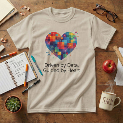Driven by Data Teacher Tee