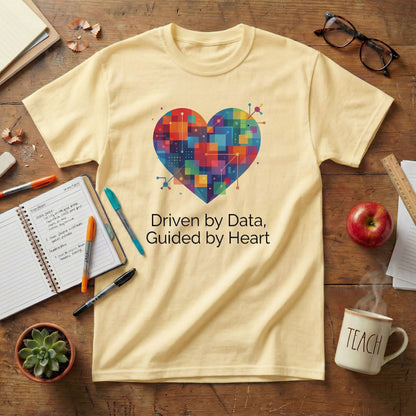 Driven by Data Teacher Tee