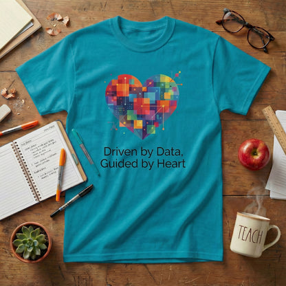 Driven by Data Teacher Tee