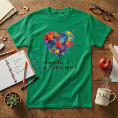 Driven by Data Teacher Tee