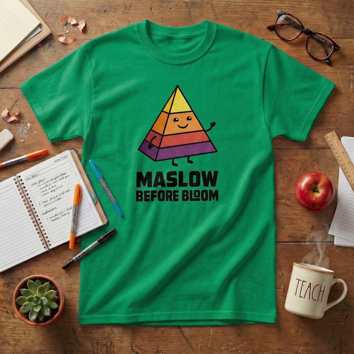 Maslow Before Bloom Unisex T-shirt