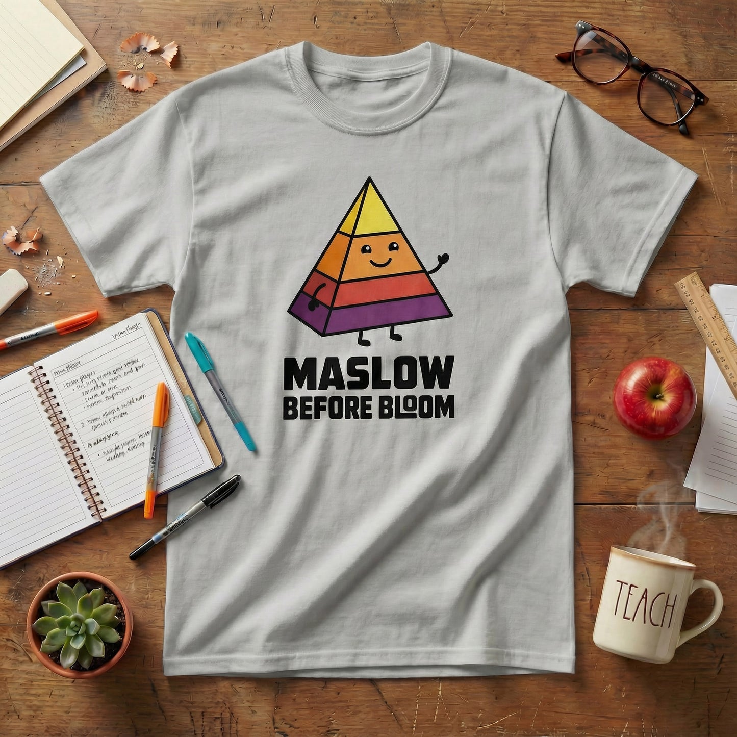 Maslow Before Bloom Unisex T-shirt