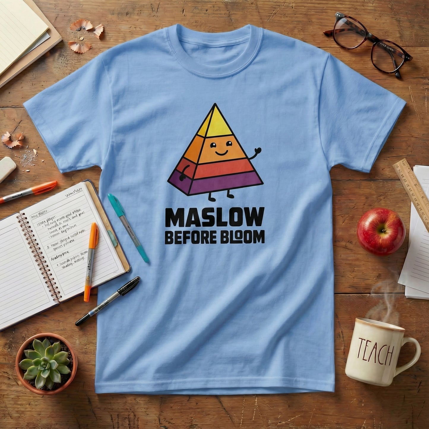 Maslow Before Bloom Unisex T-shirt