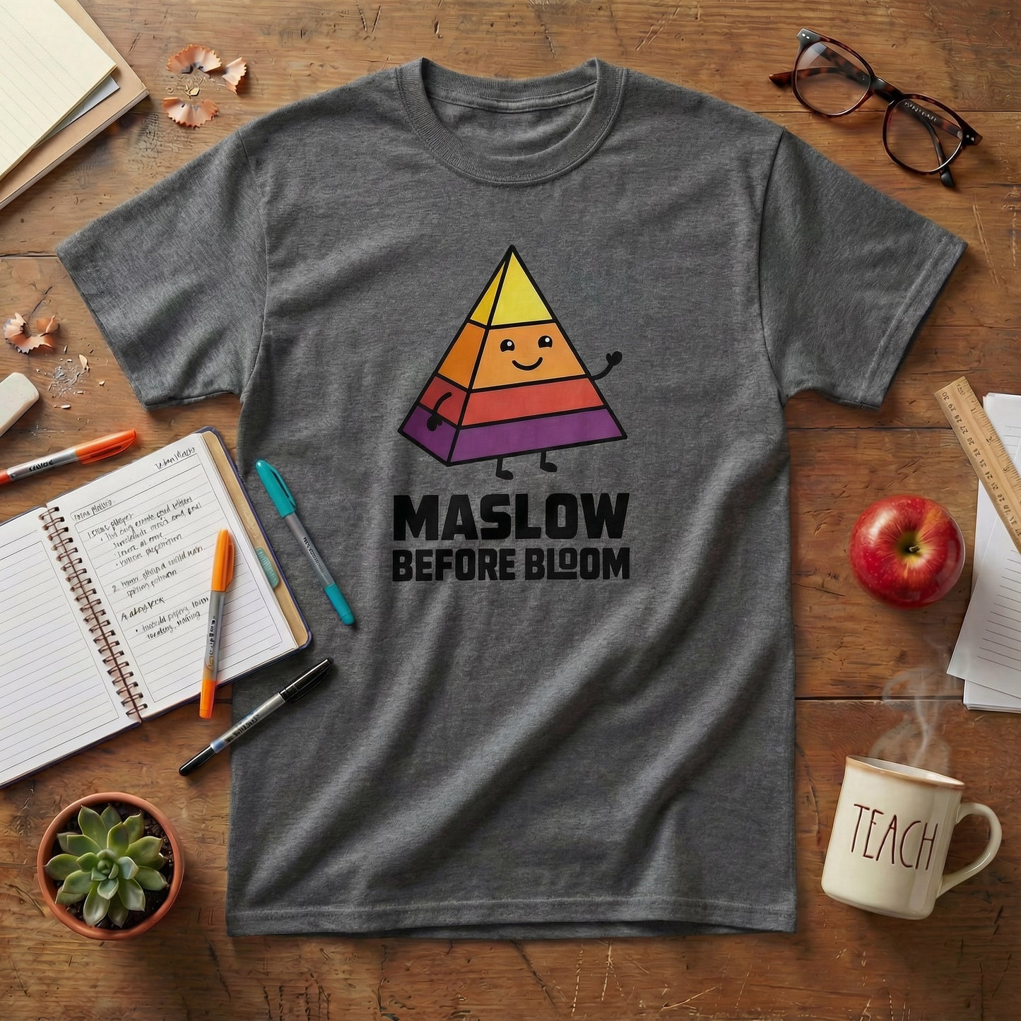 Maslow Before Bloom Unisex T-shirt