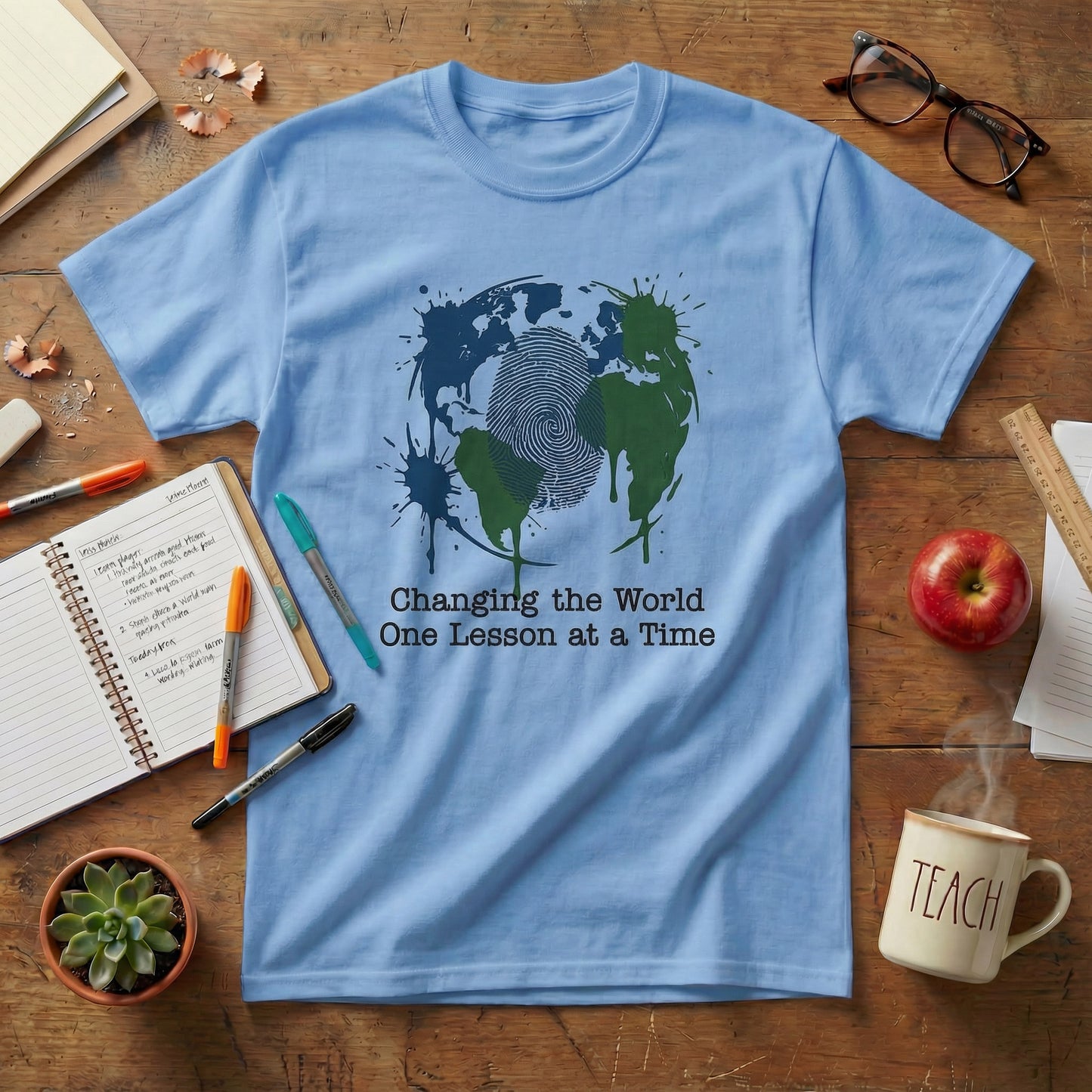 Changing the World Teacher Tee