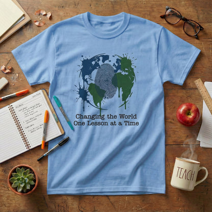 Changing the World Teacher Tee