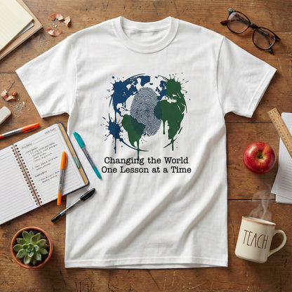 Changing the World Teacher Tee