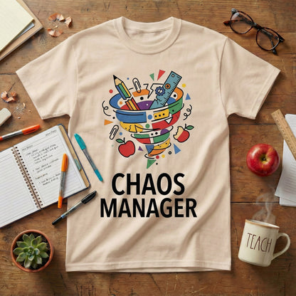 Chaos Manager Teacher Tee