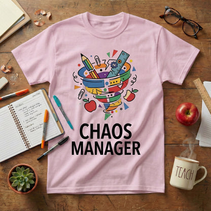 Chaos Manager Teacher Tee