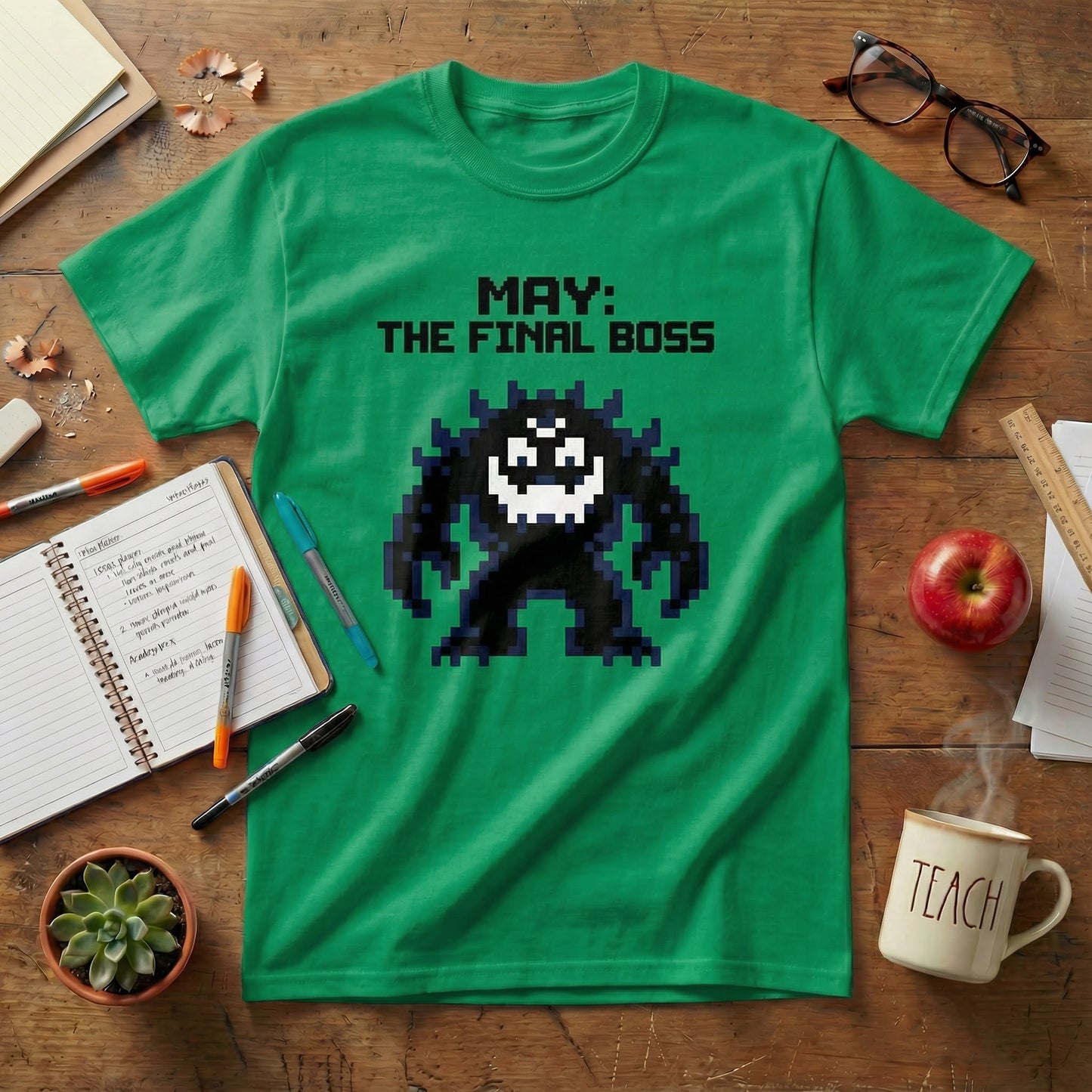 Final Boss Teacher Tee