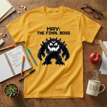 Final Boss Teacher Tee