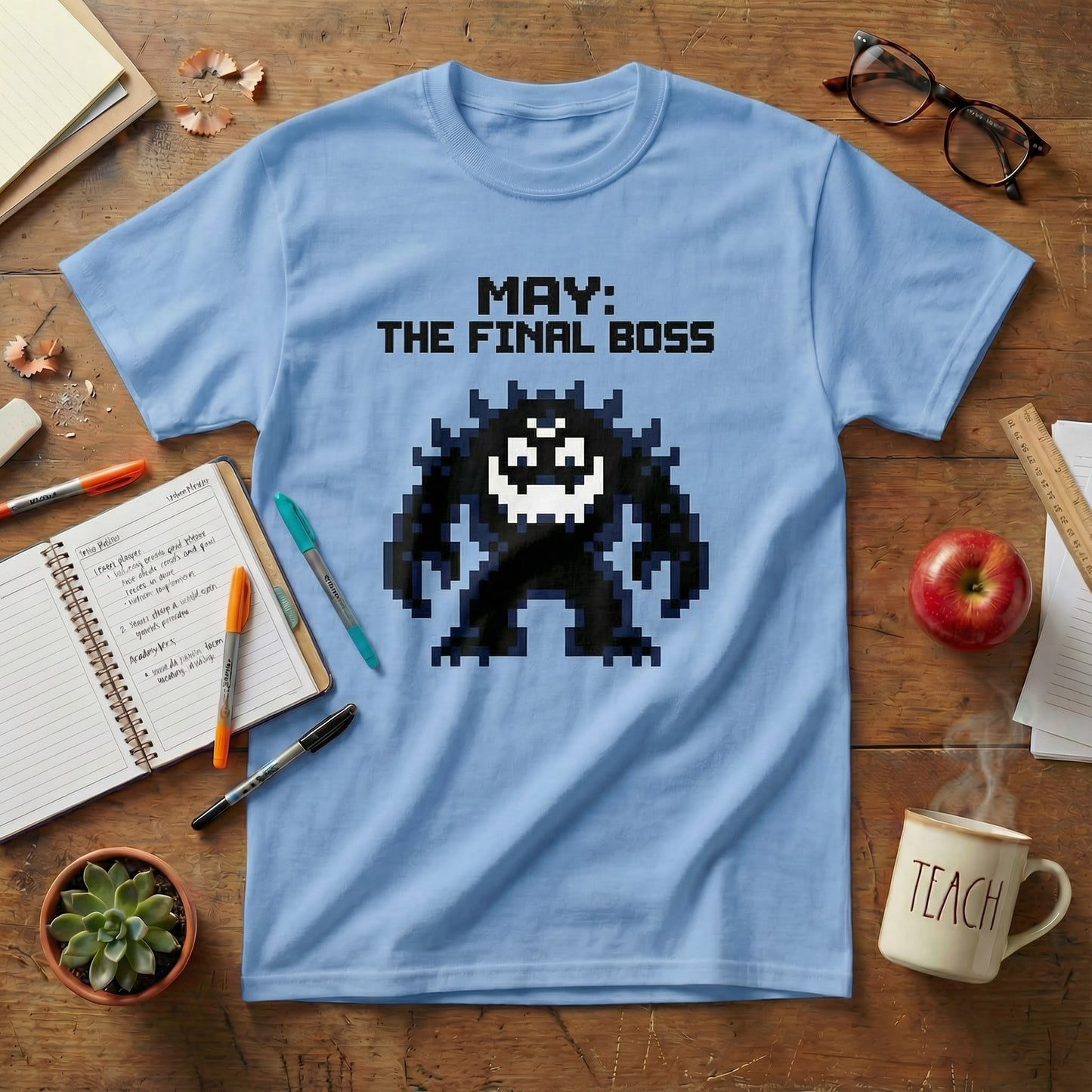 Final Boss Teacher Tee
