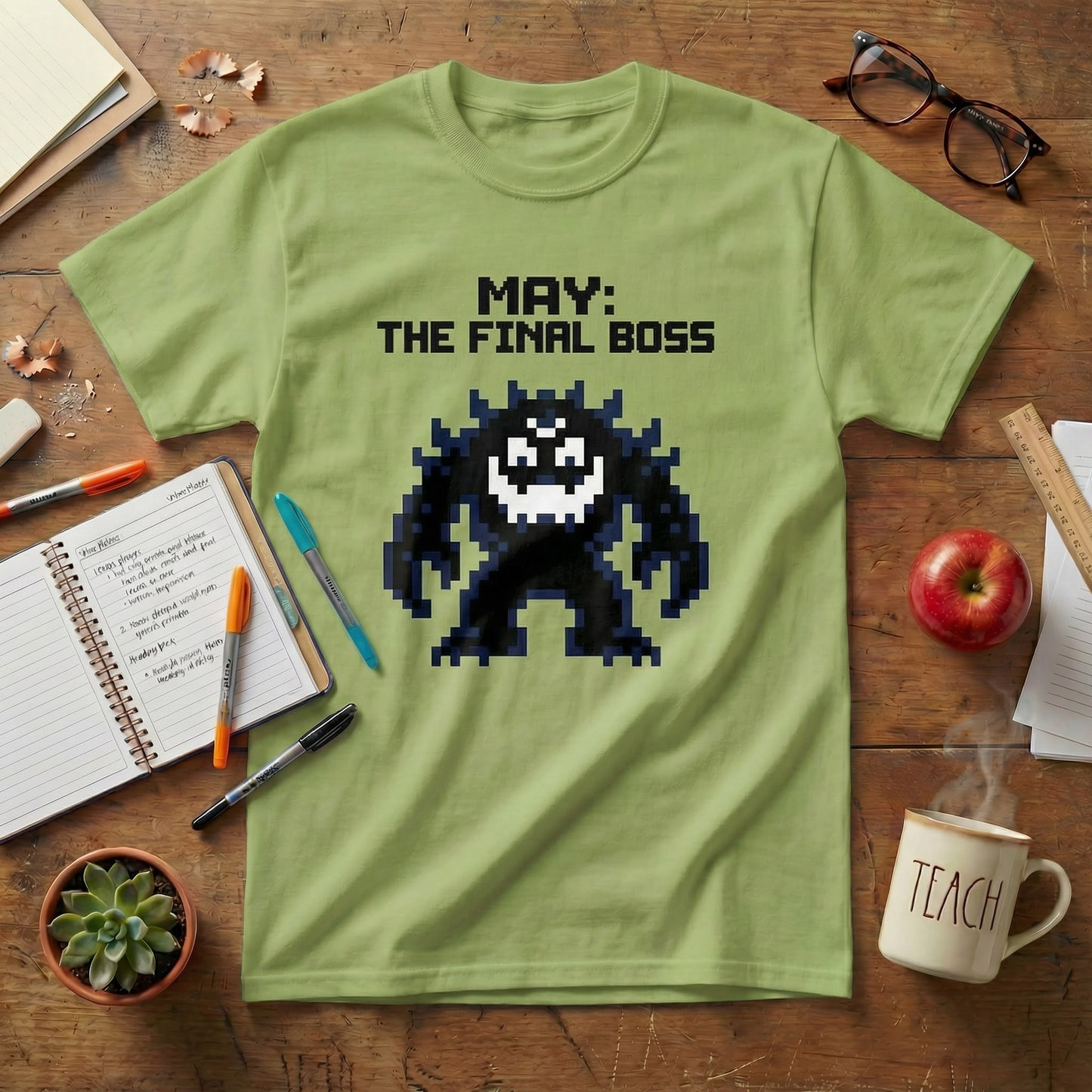 Final Boss Teacher Tee