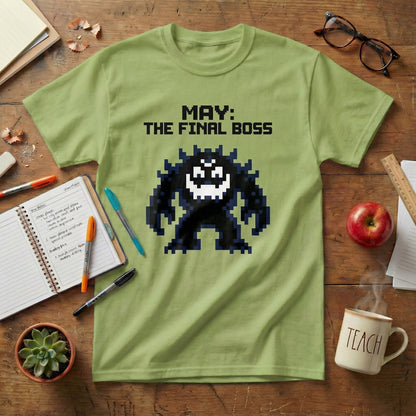 Final Boss Teacher Tee