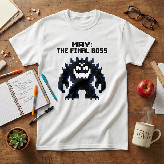 Final Boss Teacher Tee