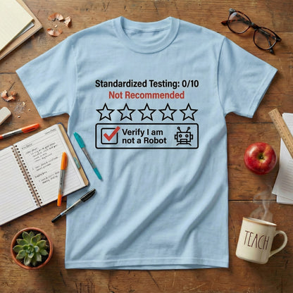 Standardized Testing 0/10 Teacher Tee