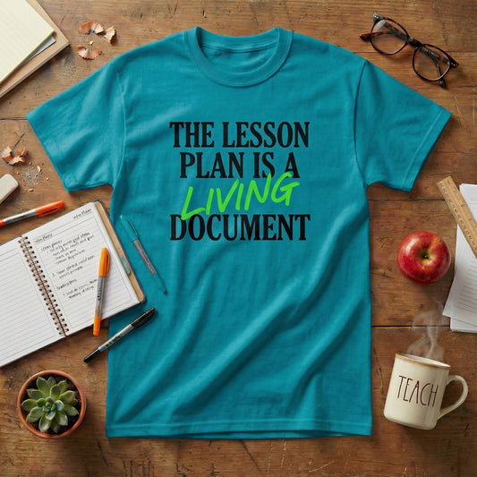 Living Document Teacher Tee