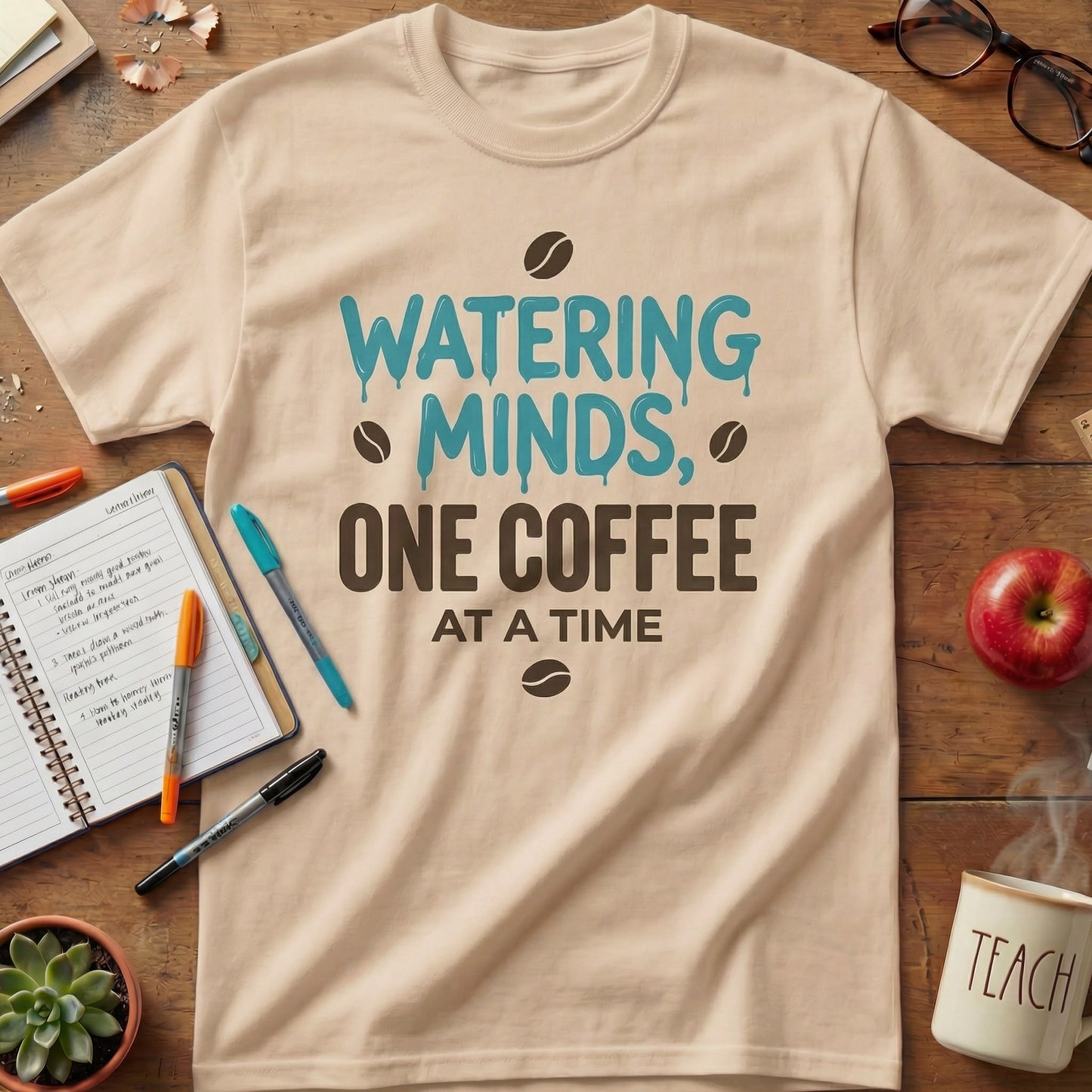 Watering Minds Teacher Tee