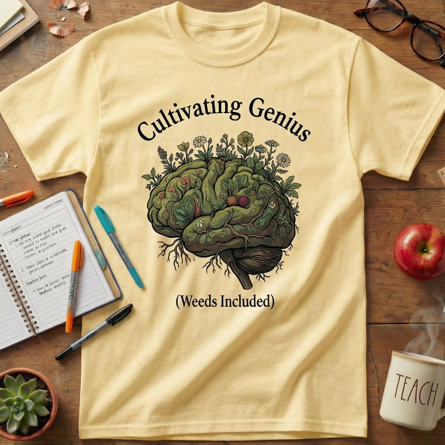 Cultivating Genius Tee