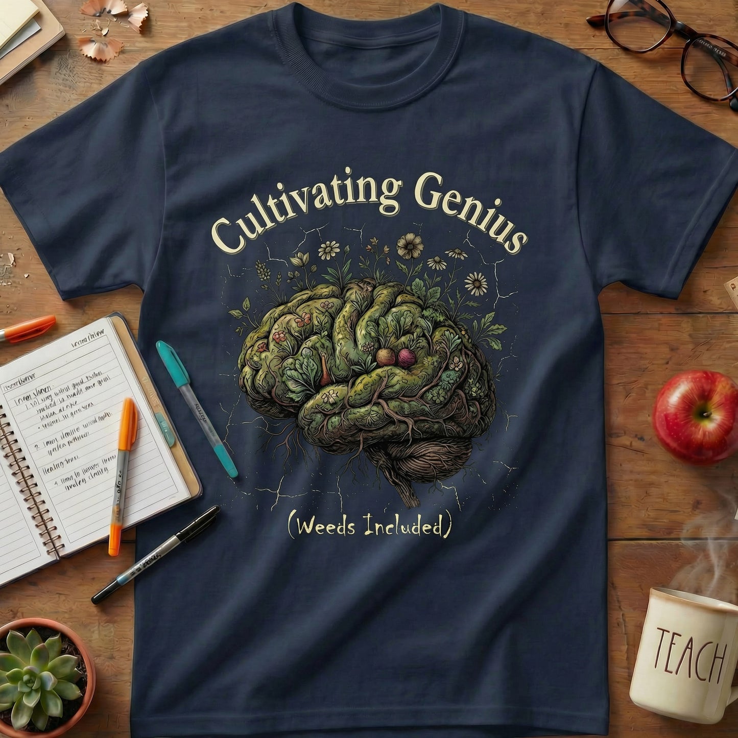 Cultivating Genius Dark Tee